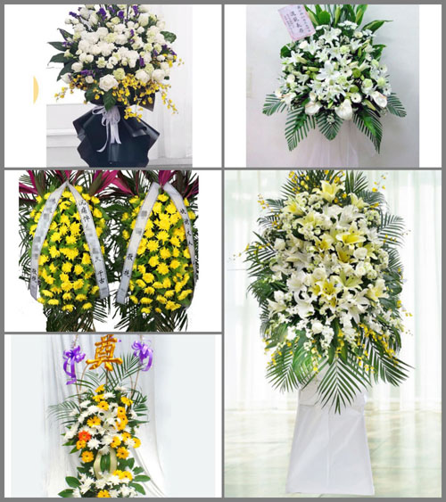 湖南湘潭雨湖区云塘街道白事花篮预定